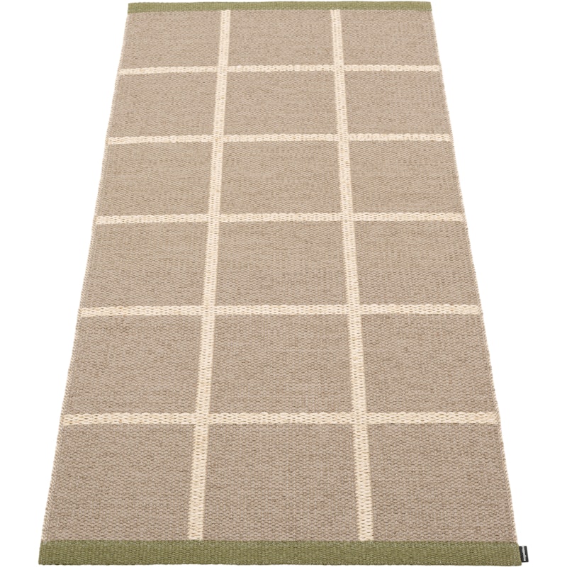 Criss Kunststoffmatte Potato / Cream / Pine, 70x150 cm