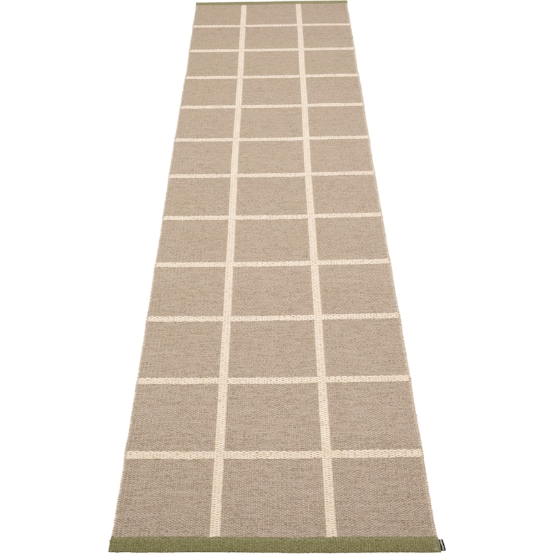 Criss Kunststoffmatte Potato / Cream / Pine, 70x300 cm