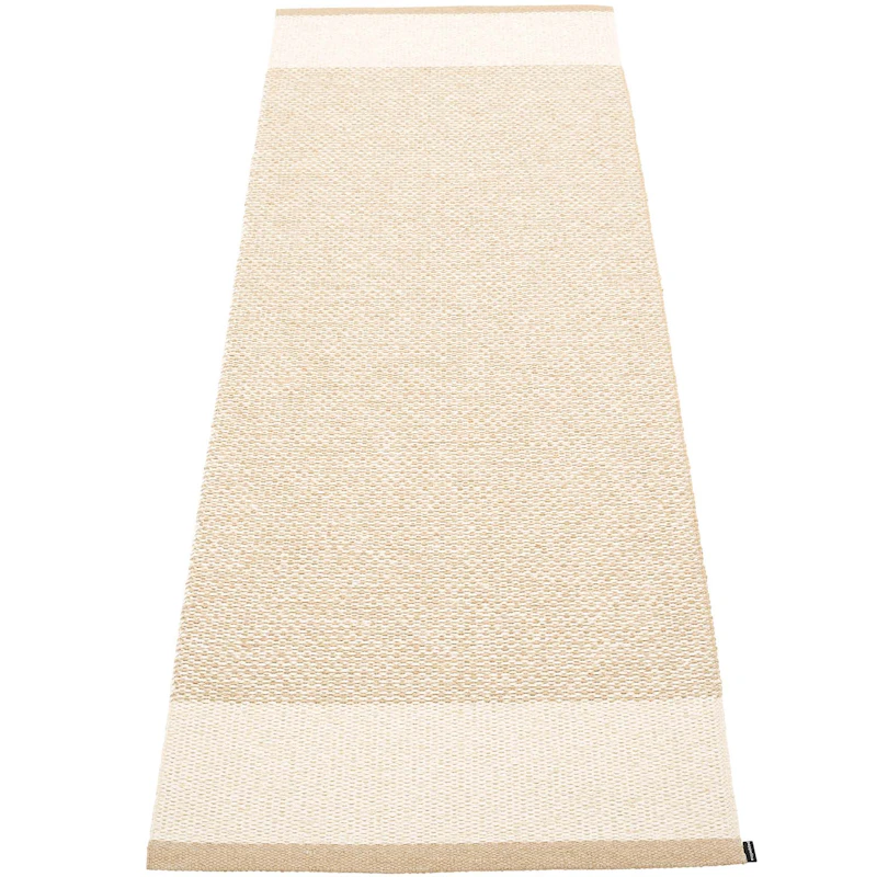 Edit Teppich Beige / Vanilla / Metallic, 85x260 cm