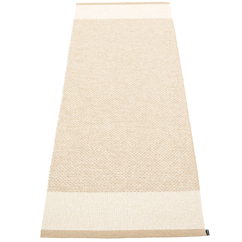 Edit Teppich Beige / Vanilla / Metallic, 70x200 cm