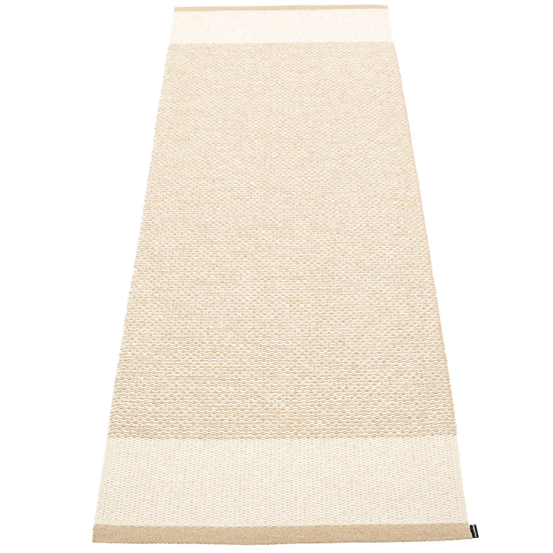 Edit Teppich Beige / Vanilla / Metallic, 70x200 cm