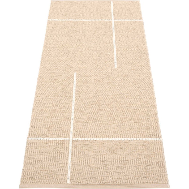 Fred Teppich 70x180 cm, Beige / Vanilla