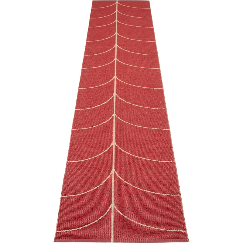 Leif Kunststoffmatte Berry / Beige, 70x360 cm