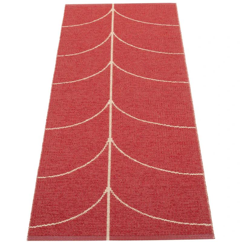 Leif Kunststoffmatte Berry / Beige, 70x180 cm