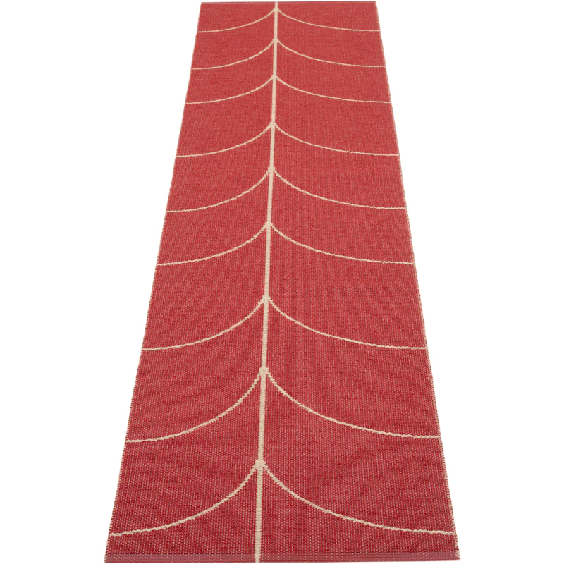 Leif Kunststoffmatte Berry / Beige, 70x270 cm