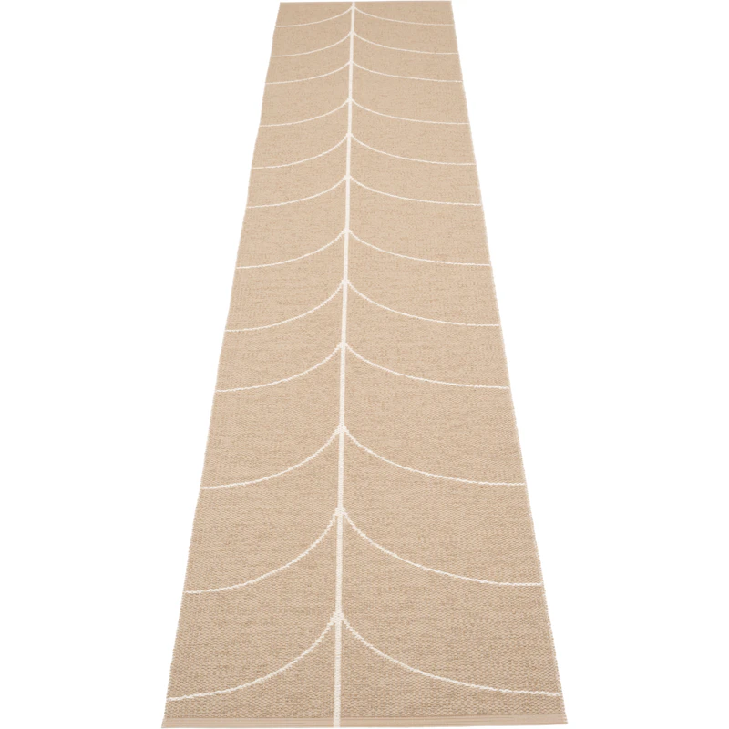 Leif Kunststoffmatte Light Nougat / Vanilla, 70x360 cm