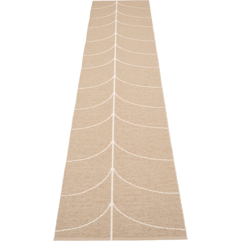 Leif Kunststoffmatte Light Nougat / Vanilla, 70x360 cm