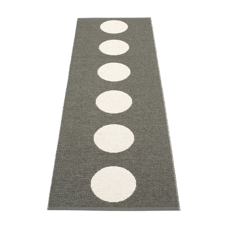 Vera Matte 70x300 cm, Charcoal/Vanilla