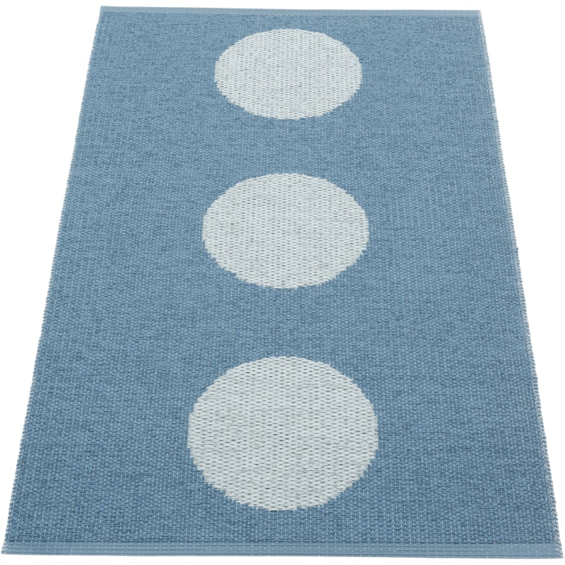 Vera Pop Teppich 70x120 cm, River Blue / Blue Fog