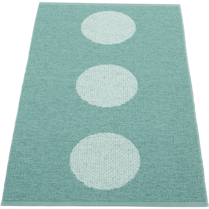 Vera Pop Teppich 70x120 cm, Jade / Pale Turquoise