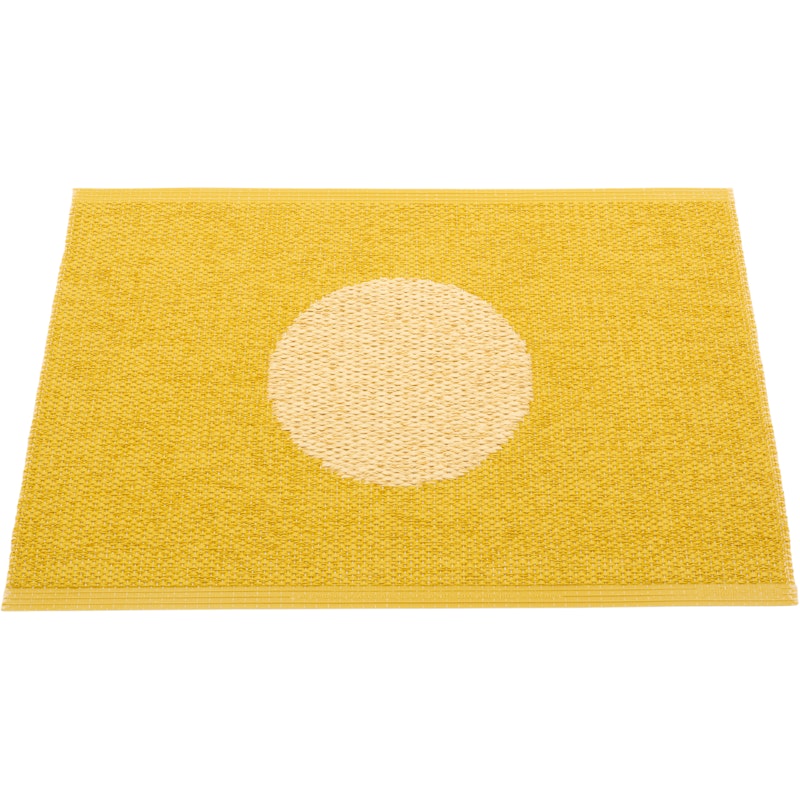 Vera Pop Teppich 50x70 cm, Mustard / Pale Yellow