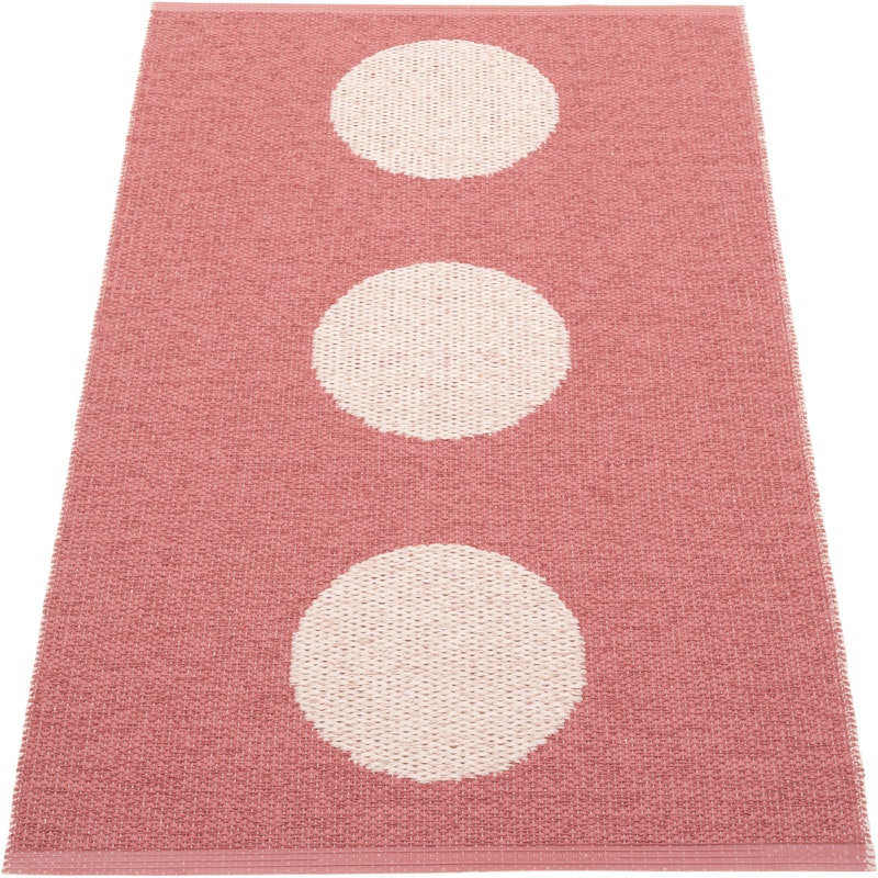 Vera Pop Teppich 70x120 cm, Blush / Pearl Pink