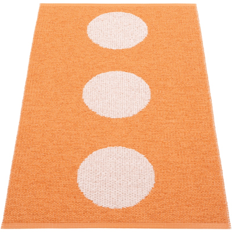 Vera Pop Teppich 70x120 cm, Pale Orange / Pearl Pink