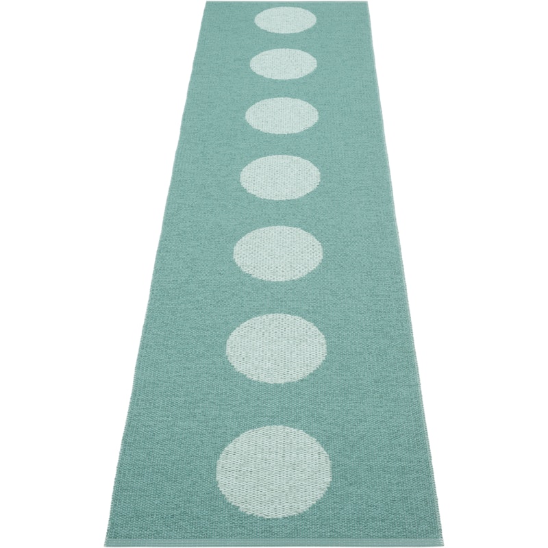 Vera Pop Teppich 70x280 cm, Jade / Pale Turquoise