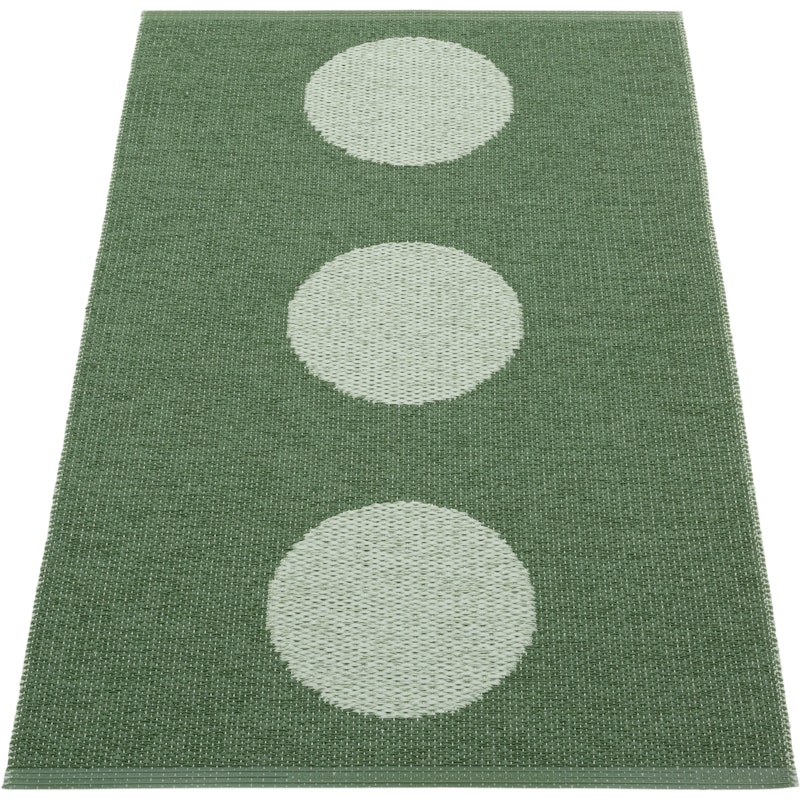 Vera Pop Teppich 70x120 cm, Leaf / Misty Mint
