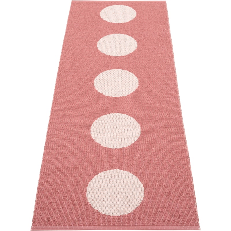 Vera Pop Teppich 70x200 cm, Blush / Pearl Pink
