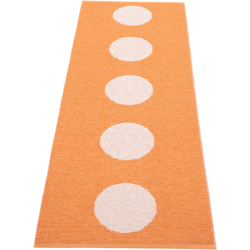 Vera Pop Teppich 70x200 cm, Pale Orange / Pearl Pink