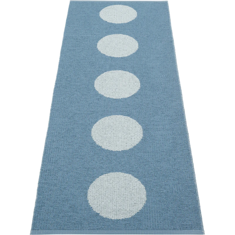 Vera Pop Teppich 70x200 cm, River Blue / Blue Fog