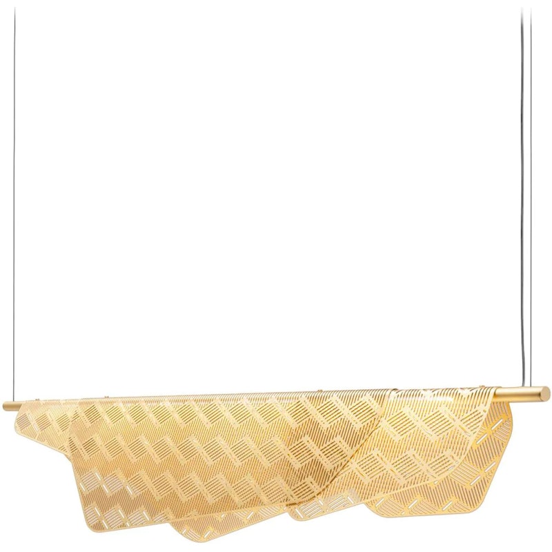Mediterranea Hängelampe Messing, 100 cm