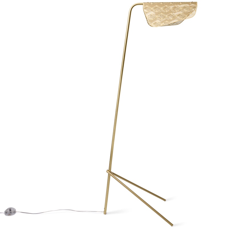 Mediterranea Stehlampe, Messing