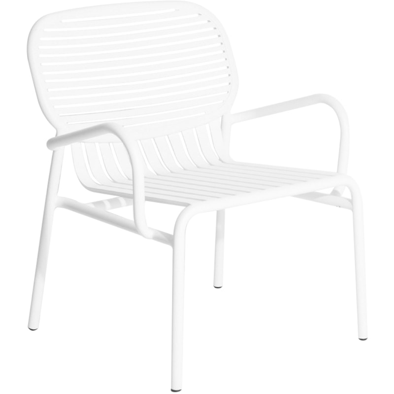 Week-End Lounge Stuhl, Weiß