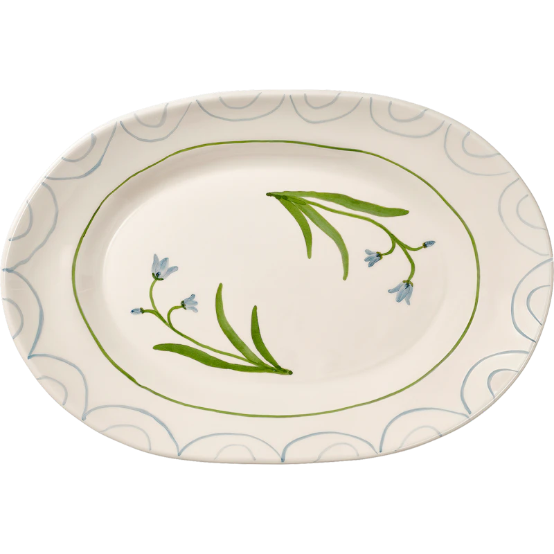 Cottage Flower Servierteller Blue Bell 26 cm