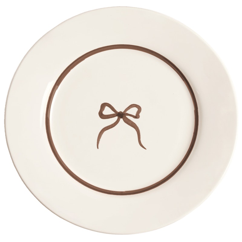 Bow Beilagenteller 22 cm, Braun
