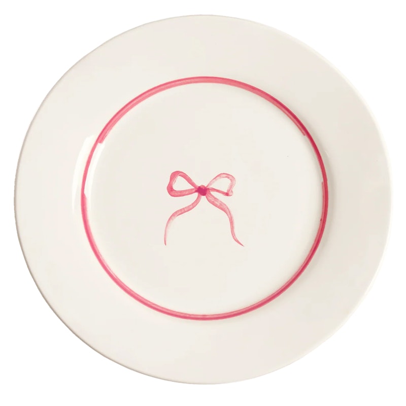 Bow Beilagenteller 22 cm, Rosa