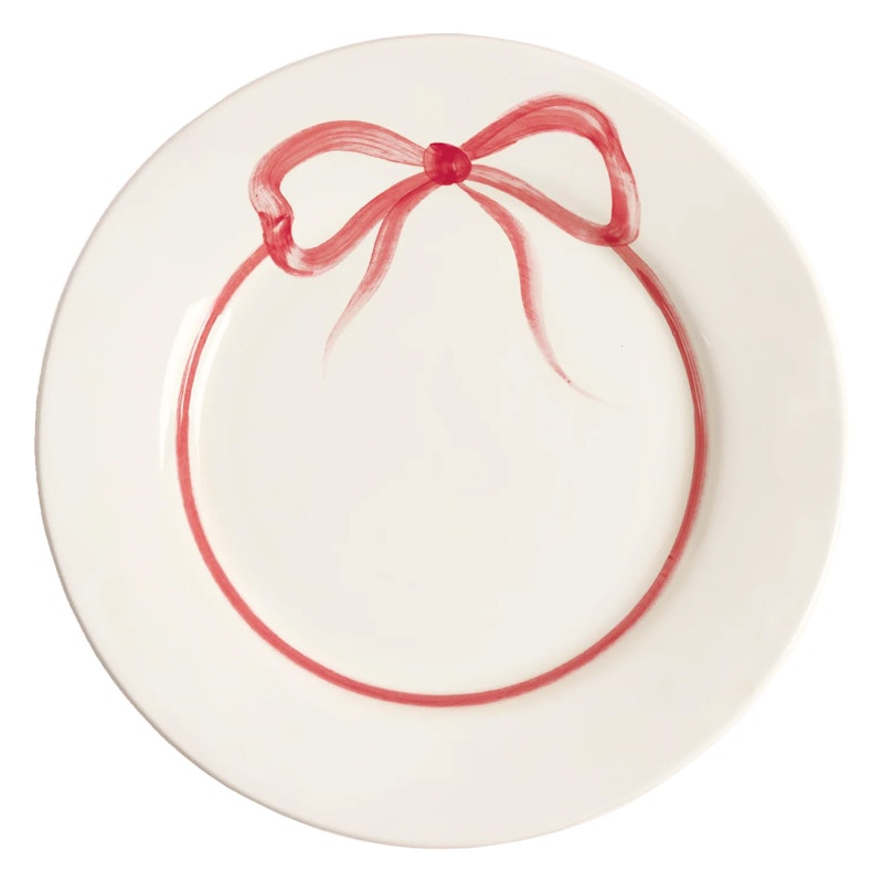 Bow Teller 28 cm, Dunkelrosa