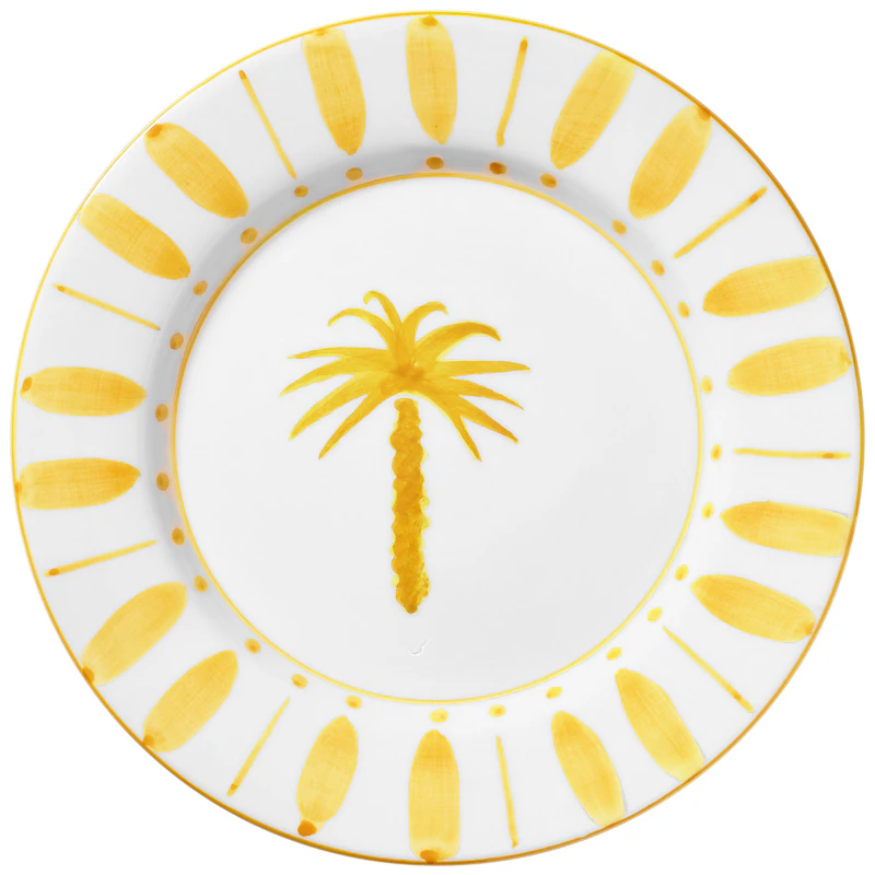 Cannes Teller 28 cm, Gelb