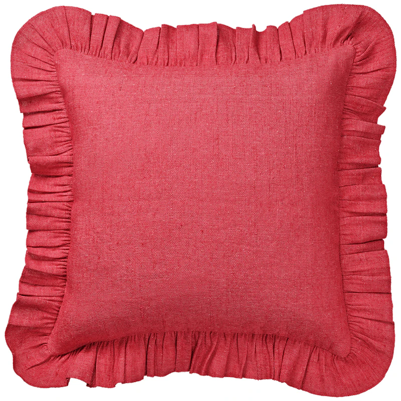 Clover Kissenbezug 50x50 cm, Dark Pink