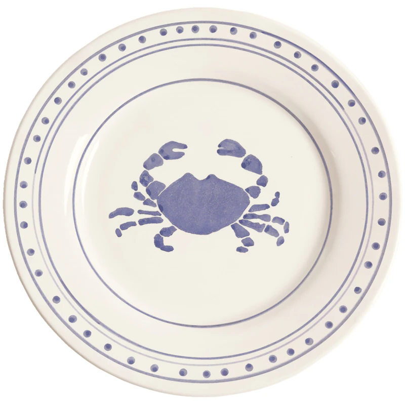 Crab Beilagenteller 22 cm, Blau