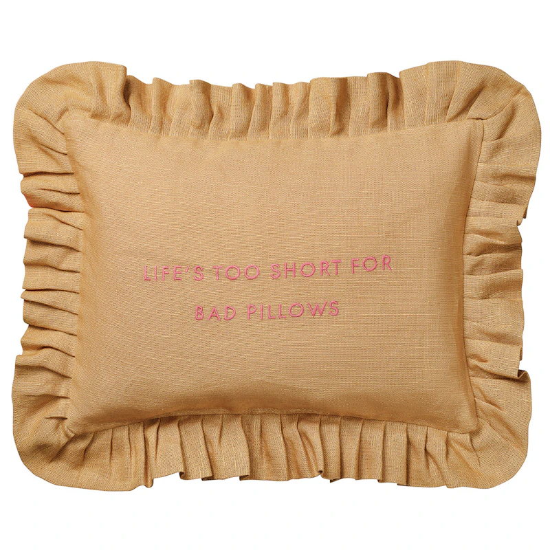 Quote Kissenbezug 30x40 cm, Harvest Yellow