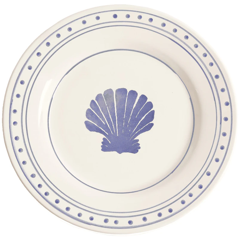 Shell Beilagenteller 22 cm, Blau