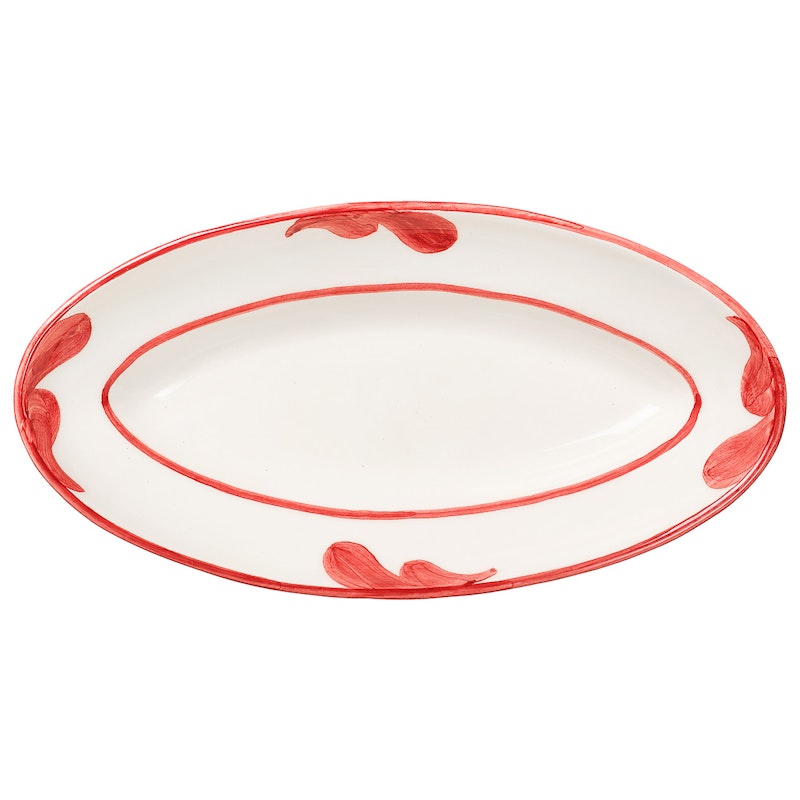 New Classic Servierteller 26 cm, Burgunderrot