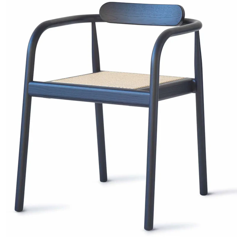Ahm Stuhl, Marineblau