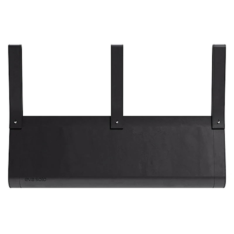 Carry Aufbewahrungstasche Leder, Schwarz