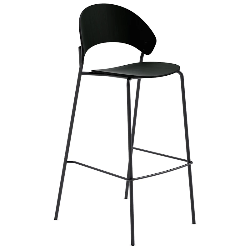 Dosina Barhocker 75 cm, Schwarze Eiche