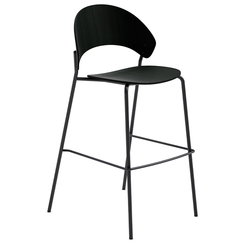 Dosina Barhocker 75 cm, Schwarze Eiche