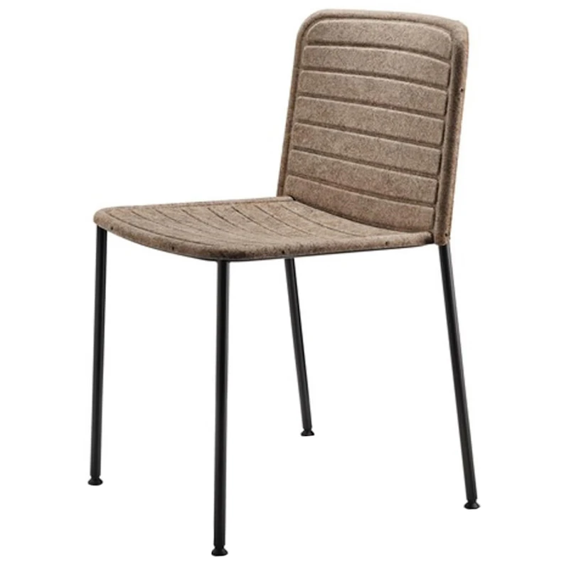 Flax Stacker Esszimmerstuhl, Beige