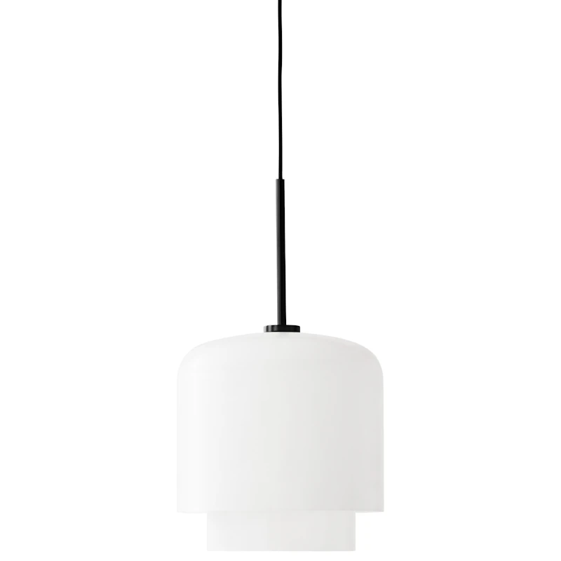 Megumi Hängelampe Ø28 cm, Schwarz
