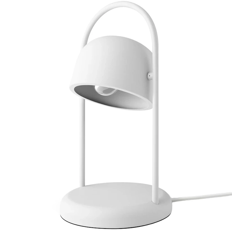 Quay Tischlampe Ø16 cm, Weiß