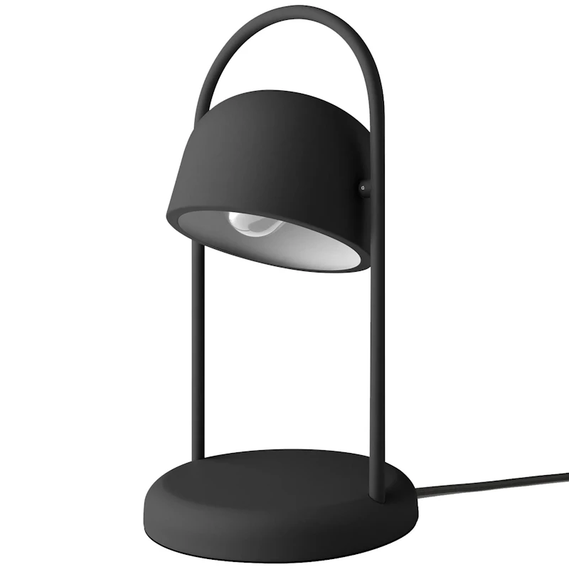 Quay Tischlampe Ø16 cm, Schwarz