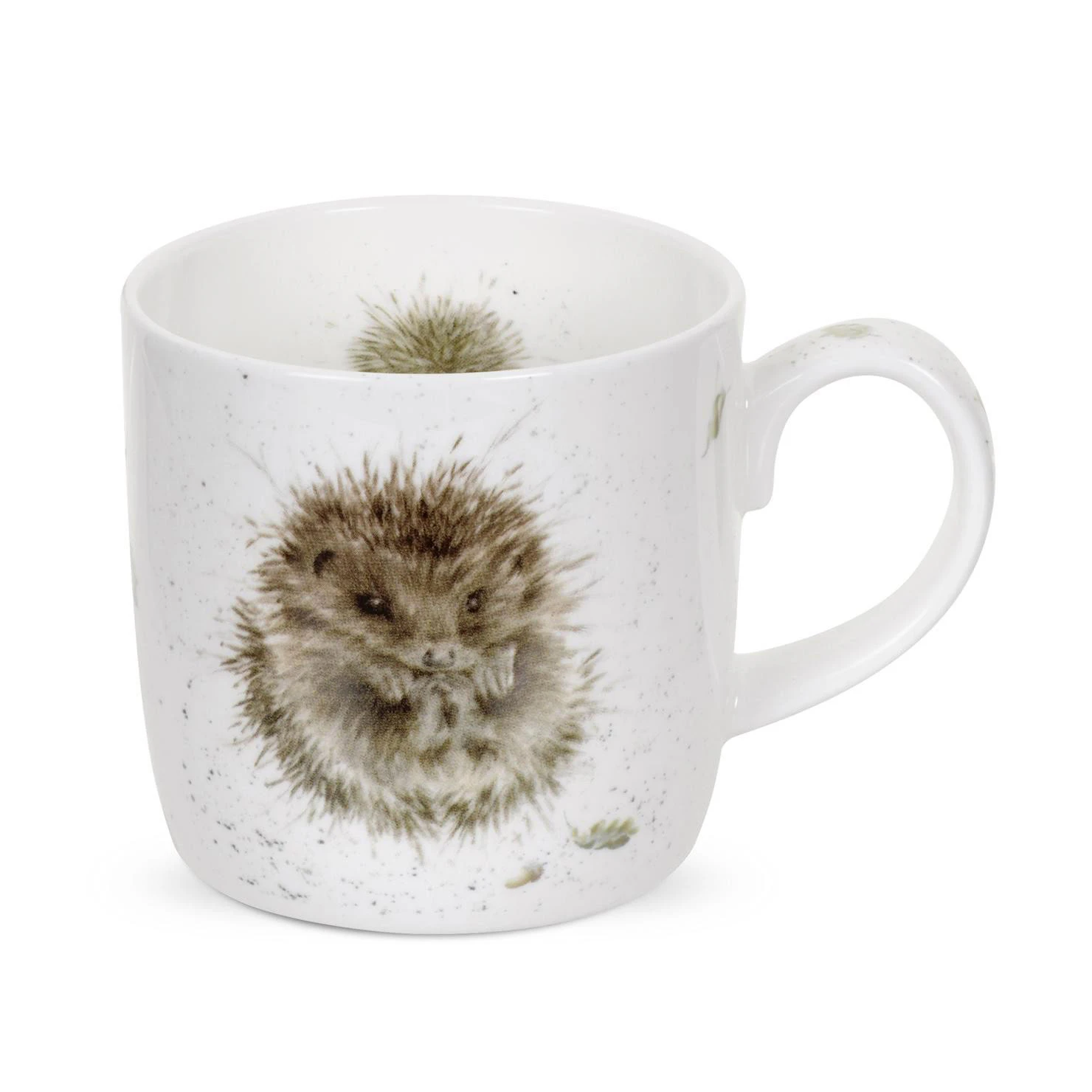 Wrendale Designs Tasse ‚He‘s A Fun-Gi‘ – Feines Knochenporzellan, 0,3 L – Mit Niedlicher Pilz-Maus-Illustration