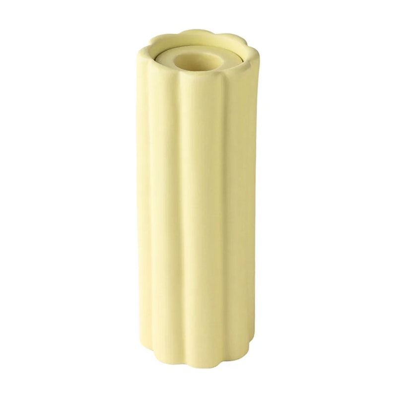 Birgit Vase / Kerzenhalter 17 cm, Pale Yellow