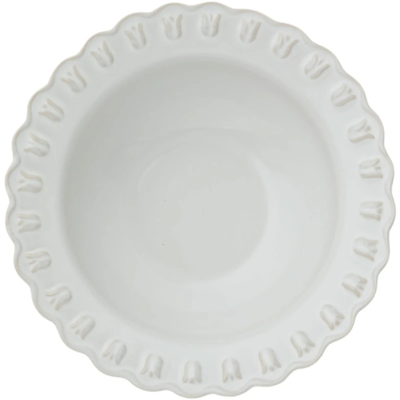 Tulipa Servierschale 30 cm, Weiß