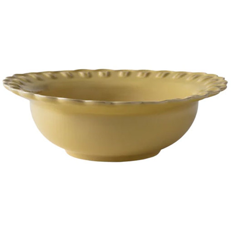 Tulipa Tiefer Teller 23  cm 2-er Set, Pale Yellow