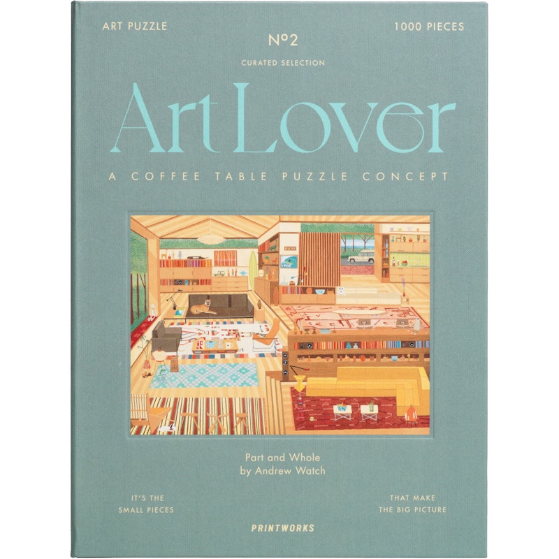 Art Lover Puzzle Part and Whole 1000 Pieces