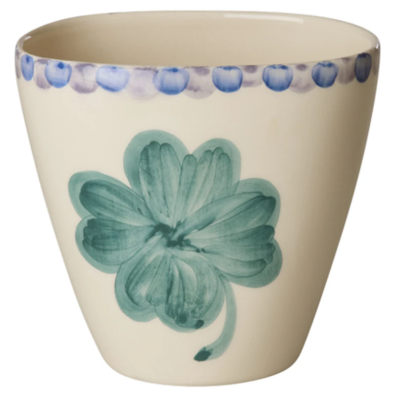 Kermiktasse Oval 30 cl, Good Luck Clover