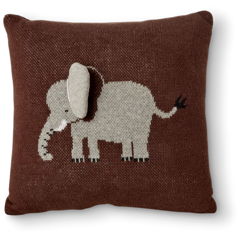 Elephant Topf Mit 3D-Detailen 30x30 cm, Braun